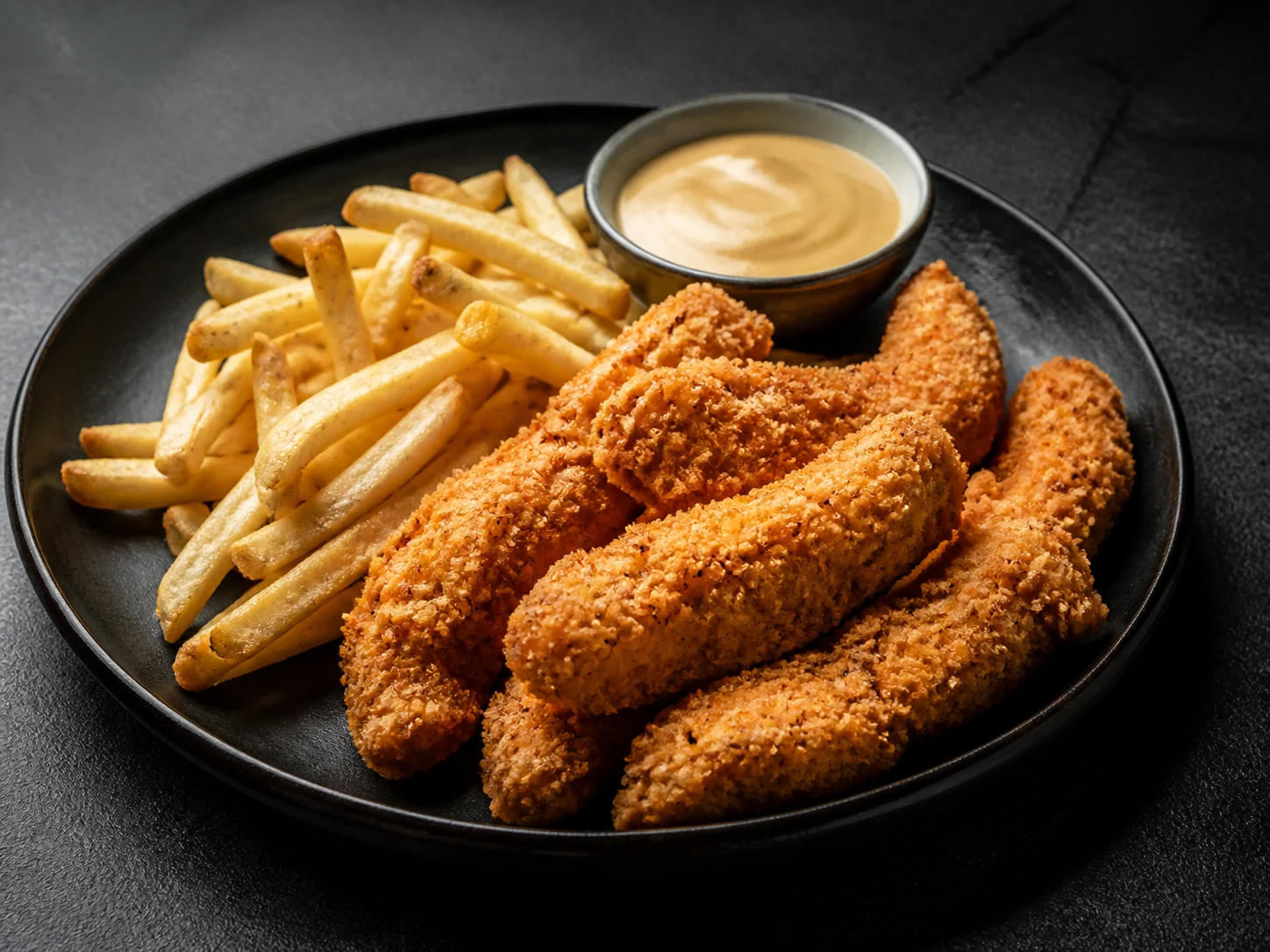 Tiras de pollo crocante